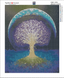 Алмазная мозаика по номерам. 5D Дерево жизни-4, Без подрамника, 50 x 40 см