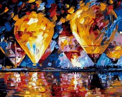 Купить Картина по номерам. Воздушные шары  в Украине