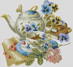 Купить Алмазная мозаика. Чай 34x36 см  в Украине