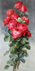 Алмазна мозаїка. Червоні троянди 40 х 80 см, Без підрамника, 40 х 80 см