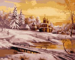 Купити Набір для малювання по цифрам. Зимовий світанок ©Олександр Закусілов  в Україні
