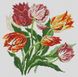 Алмазна вишивка Весняні тюльпани, Без підрамника, 37 х 37 см