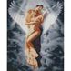Алмазная мозаика. Ангеловая любовь (40 х 50 см, набор для творчества, картина стразами), С подрамником, 40 х 50 см