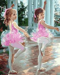 Купить Картина по номерам. Маленькие балерины  в Украине