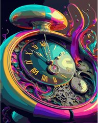 Купити Картина за номерами Різнобарвність часу  в Україні