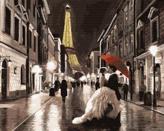Купить Картина по номерам без коробки. Свадьба в Париже  в Украине