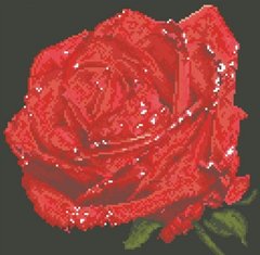 Купить Набор алмазной вышивки Красная роза  в Украине
