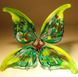 Набір алмазної вишивки. Яскравий метелик, Без підрамника, 25 х 25 см