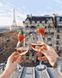 Картина по номерам Premium-качества. Шампанское и клубника, Подарочная коробка, 40 х 50 см