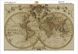 Картина из мозаики. Старинная карта мира, Без подрамника, 60 х 40 см