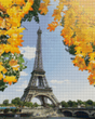 Купити Алмазна мозаїка. Париж - Осінь 40 x 50 см  в Україні
