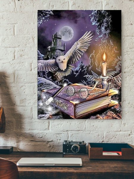 Купить Алмазная мозаика. Магические книги Гарри Поттера 40 х 50 см  в Украине