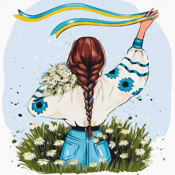 Купити Картина за номерами День перемоги ©Alla Berezovska  в Україні