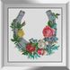 Набор для алмазной живописи Подкова с цветами, Без подрамника, 44 х 44 см