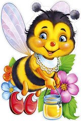 Купити Картина з мозаїки. Бджілка з медом  в Україні
