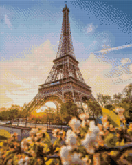Купити Алмазна мозаїка. Париж - Небо 40 x 50 см  в Україні