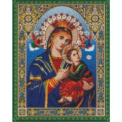 Купить Алмазная мозаика. Икона Божией Матери Скоропослушница (40 х 50 см, набор для творчества, картина стразами)  в Украине