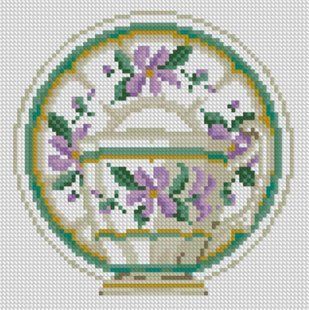 Купити Алмазна мозаїка. Чашка 20x20 см  в Україні