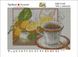 Картина з мозаїки. Чай з лимоном, Без підрамника, 30 х 20 см