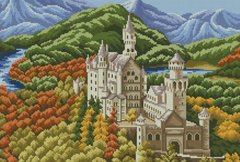 Купить Набор для алмазной живописи Осенний замок  в Украине