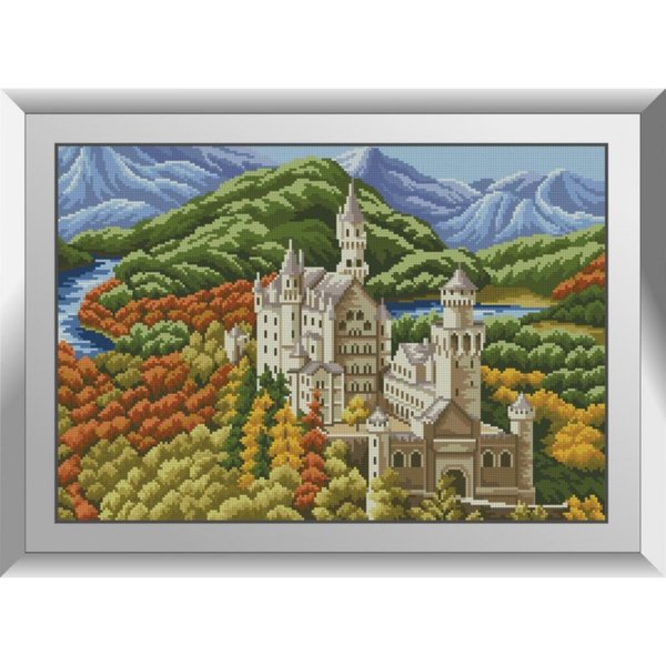 Купить Набор для алмазной живописи Осенний замок  в Украине