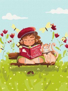 Купить Картина по номерам без коробки Фея на каникулах &copy;Yana Kozak  в Украине