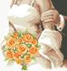 Набор алмазной мозаики Букет невесты, Без подрамника, 23 х 24 см