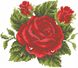 Набір діамантової мозаїки Роза в росі, Без підрамника, 20 х 23 см