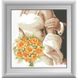 Набор алмазной мозаики Букет невесты, Без подрамника, 23 х 24 см