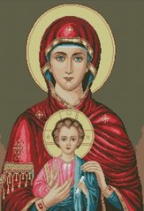 Купить Алмазная живопись Икона Божьей матери  в Украине