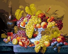 Купити Картина за номерами. Розкішний виноград  в Україні