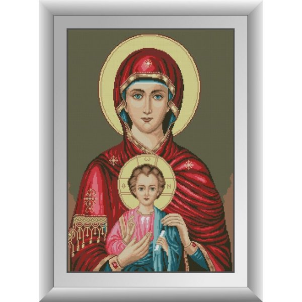 Купити Діамантовий живопис Ікона Божої матері  в Україні