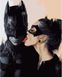 Картина за номерами Бетмен з жінкою-кішкою, Без коробки, 40 х 50 см