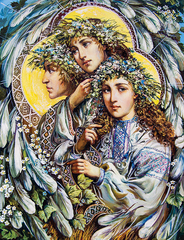 Купить Алмазная мозаика. Три Ангела 65 х 50 см  в Украине