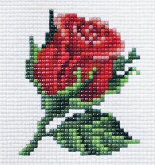 Купити Набір діамантової мозаїки Червона трояндочка  в Україні