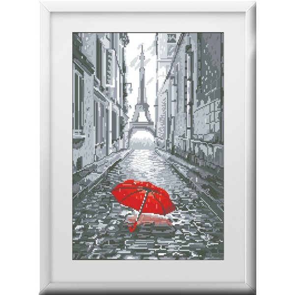 Купить Алмазная мозаика Дождь в Париже  в Украине