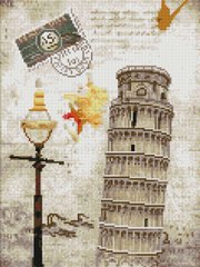 Купить Набор алмазной мозаики 30х40 Пизанская башня ST1004-1  в Украине