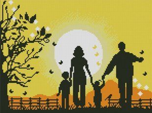 Купити Алмазна мозаїка за номерами. Родина  в Україні