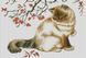 Алмазная вышивка Осенний кот, Без подрамника, 35 х 47 см