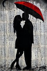 Купити Алмазна мозаїка. Поцілунок під парасолькою  в Україні