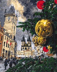 Купити Розмальовка по номерах. Без коробки Різдвяні канікули  в Україні