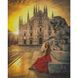 Алмазная мозаика. Миланский собор (40 х 50 см, набор для творчества, картина стразами), С подрамником, 40 х 50 см
