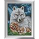 Алмазная мозаика Волчье семейство, Без подрамника, 35 х 47 см