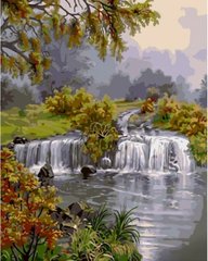 Купить Картина по номерам Небольшой водопад  в Украине