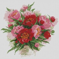 Купити Алмазна вишивка Рожеві тюльпани  в Україні