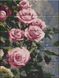 Картина за номерами на дереві. Димчасті троянди, Подарункова коробка, 30 х 40 см