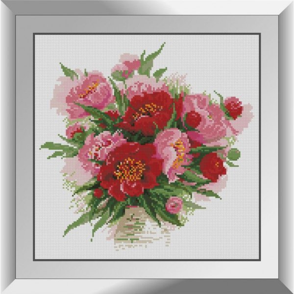 Купить Алмазная вышивка Розовые тюльпаны  в Украине