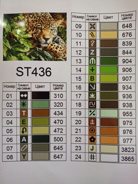 Купити Алмазна вишивка ColorArt 30х40см Тигр ST436  в Україні