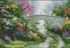 Алмазная живописи Летний сад, Без подрамника, 57 х 82 см
