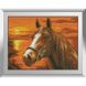 Алмазная мозаика На закате (лошадь), Без подрамника, 57 х 75 см